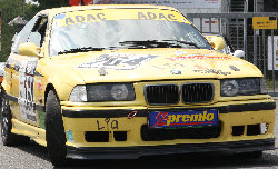 Henning Cramer im gelben BMW M3